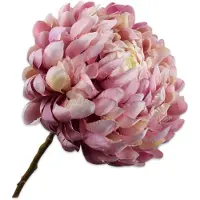 Silk-ka Kunstbloem Chrysant Roze H 64 Cm