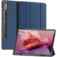 DUX Domo Bookcase voor de Lenovo Tab P12 - Donkerblauw