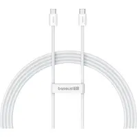 Baseus - Superior - Series ll USB-C - USB-C 30W 480Mb/s kabel 1m - wit