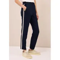 Cecil Dames Broek met Gallo strepen - Blauw - XL