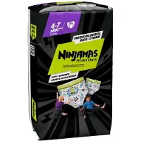 Dodot Maat 4 Ninja Raket Luiers-7 10 Eenheden Transparant Kinderen
