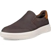 Ecco Move Slip-On Sportief - donkerbruin - Maat 43