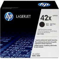 HP Toner 42X (Q5942X) Zwart Hoge capaciteit