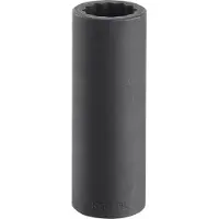 Facom lange impactdop 34 mm 1/2 12 -kant - NSD.34L
