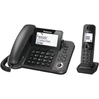 Panasonic KX-TGF310EX Draadloze Telefoon - Zwart - LCD Scherm - Handsfree - Adresboek met 100 namen en nummers