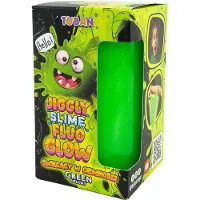 TUBAN Jiggly Slime Fluo Glow - Groen 430 g speelgoed slijm.
