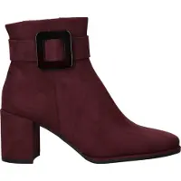 Marco Tozzi Boots 'Enkellaarsjes Hak' bordeaux