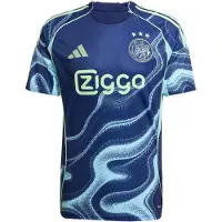 Adidas Tricot 'Ajax Amsterdam 25/26' blauw / aqua / groen