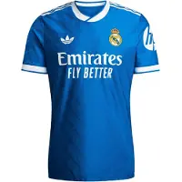 Adidas Tricot 'Real Madrid 25/26 Third Authentic' blauw / wit