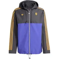 Adidas Tussenjas 'Manchester United Terrace Icons' curry / lila / zwart
