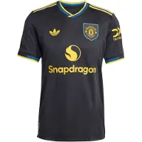 Adidas Tricot 'Manchester United 25/26' blauw / geel / zwart