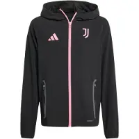 Adidas Sportjas 'Juventus Turin Tiro 25 Competition' rosa / zwart