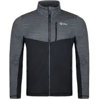 KILPI Erin, fleece jas, meneer, zwart