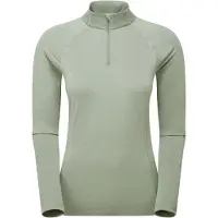 Montane F Dart Xt Zip Neck, dames, groen