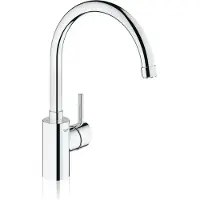 GROHE mengkraan wastafel batterij concetto 31.132 lage drukleiding lek chroom