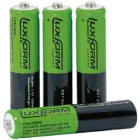 Luxform 4X Solar Batterij | 2/3 AAA Ni-MH 1.2V | Oplaadbaar