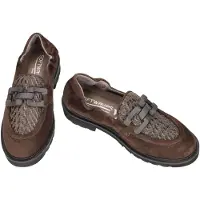Softwaves -Dames - bruin donker - ballerina's & mocassins - maat 37.5