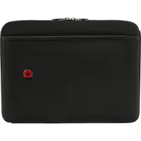 Wenger Laptophoes - BQ Sleeve 35.56cm Laptop Black Geschikt voor max. (laptop): 35,6 cm (14) Zwart