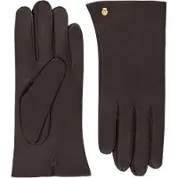 Roeckl Vingerhandschoenen 'LISSABON' kastanjebruin / chocoladebruin / donkerbruin