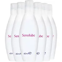 Durex Sensilube 40ML - 6 Stuks - Glijmiddel - Waterbasis - Smaakloos - Voordeelverpakking