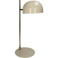 HD Collection Tafellamp Metaal Beige 25x19x50cm