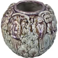 HD Collection Vaas Vogels Aardewerk 22x22x19.5cm