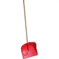 Restart Sneeuwschep - Junior - Viking - 83 cm - Rood/Beuken