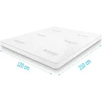 Droommatras Topdekmatras koudschuim Tencel Deluxe 120x210 dikte 11 cm