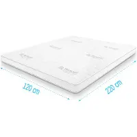Droommatras Topdekmatras koudschuim Tencel Deluxe 120x220 dikte 11 cm