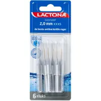 Lactona Easygrip Ragers Xxxs Grijs 2.0 Mm 6 Stuks