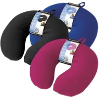 Travelsafe Reiskussen, fleece/spandex, blauw
