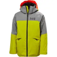 Helly Hansen Summit, ski-jas, junior, geelgroen