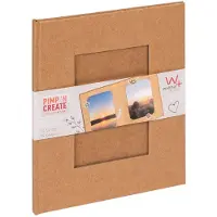 Walther design FA-090-P Fotoalbum PAC - Formaat 16,5 x 20 cm - Bruin