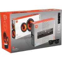 JBL Famous Pack 1 – Autoradio Celebrity100 + Stage1 62F Autospeakers– USB/SD/FM – 4×50 W + 400 W Pieken – Complete Car Audio Upgrade