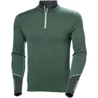 Helly Hansen Skipully Men Lifa Merino Midweight 1/2 Zip Jungle Green-XXL