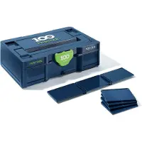 Festool SYS3 S 76 100Y Systainer gereedschapskoffer 265 x 171 x 71 mm ( 578728 ) 100Y jubileumeditie
