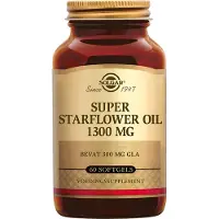 Solgar Super Starflower Oil 1300 mg | 300 mg GLA 60 St Capsules