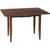 Beliani MASELA - Uitschuifbare eettafel - Donkerbruin - Rubberhout