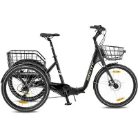 Monty E-trike Rocket 1e 24´´ Sunrace 2026 Elektrische Fiets