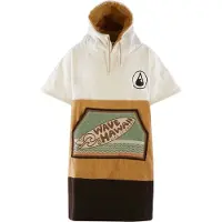 Wave Hawaii - Poncho Campeche - Surfponcho M, rood