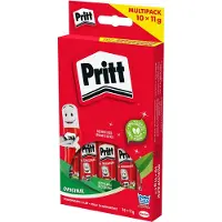 Pritt Lijmstift Ja Rood 10 Stuks à 11 g