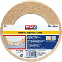 TESA Afplaktape 19mm x 25M Krommingen