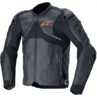 Alpinestars Atem V5 geperforeerde leren motorjas