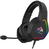 Coolsound G6 gaming-hoofdtelefoon met microfoon, USB-aansluiting, LED-verlichting en verstelbare hoofdband