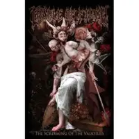 Cradle Of Filth Vlag - The Screaming Of The Valkyries - voor Geen - meerkleurig - Maat Standard