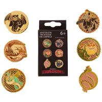 Funko POP! Hoe Tem Je Een Draak: Display Met Emaille Pins Van Tandloos In Verschillende Poses (blind Box) 12 Eenheden