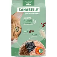 Bosch Sensitive met kip en bosbessen kattenvoer 2 x 8 kg