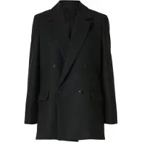Selected Blazers 'SLFElin' zwart gemêleerd