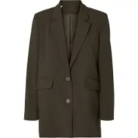 Selected femme Blazers 'SLFRITA' donkerbruin