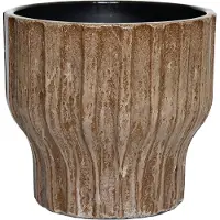 HS Potterie HS Bloempot Vigo Bruin D 20 H 18 Cm